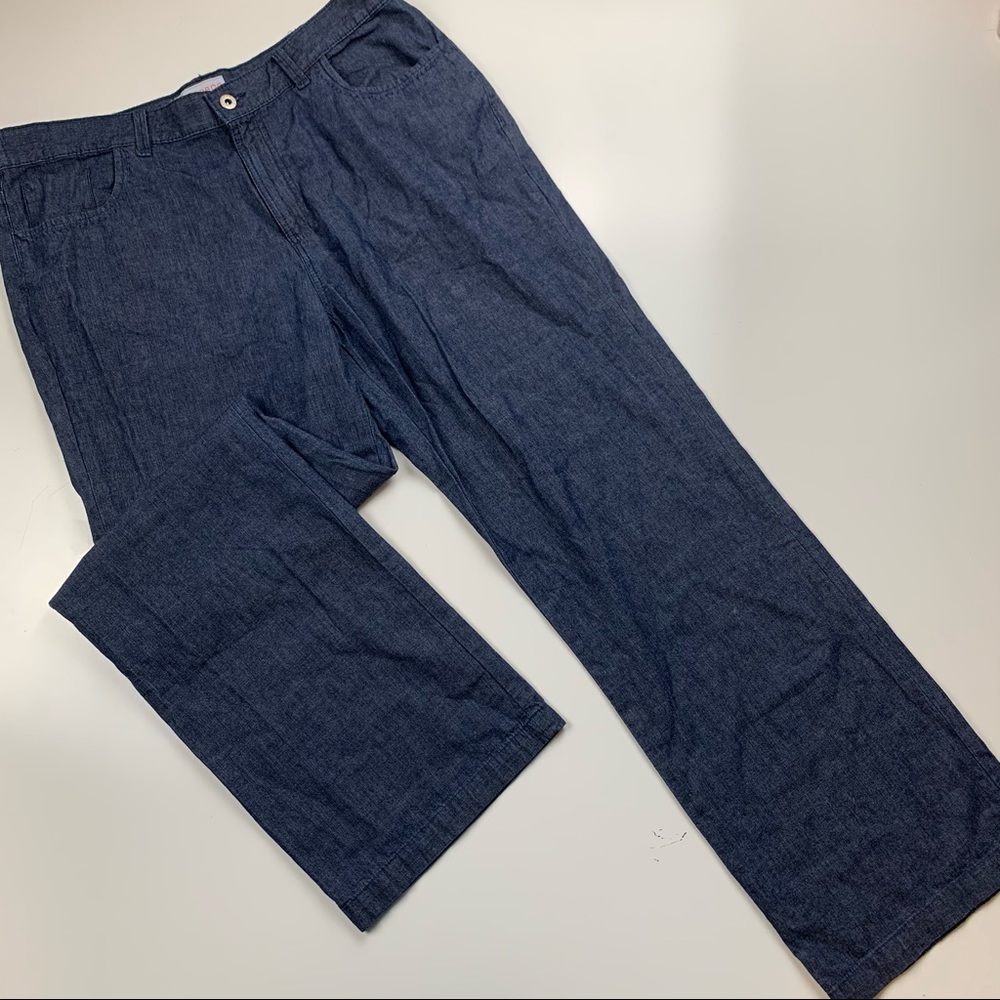 Sag Harbor Chambray “jeans look” pants size 16